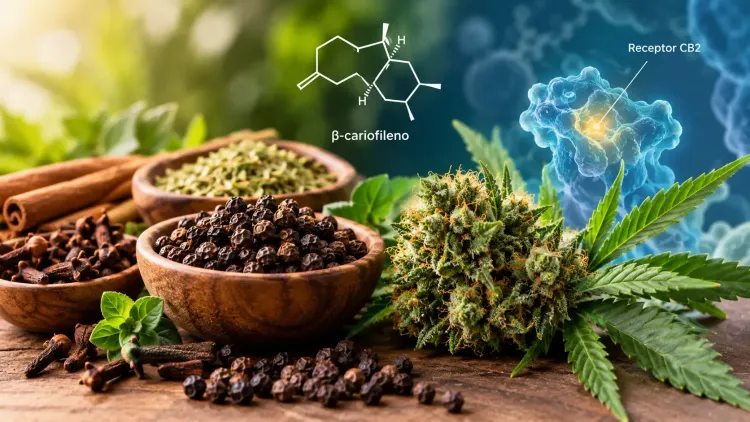 O que você tem na cozinha também está na cannabis? Conheça o beta-cariofileno
