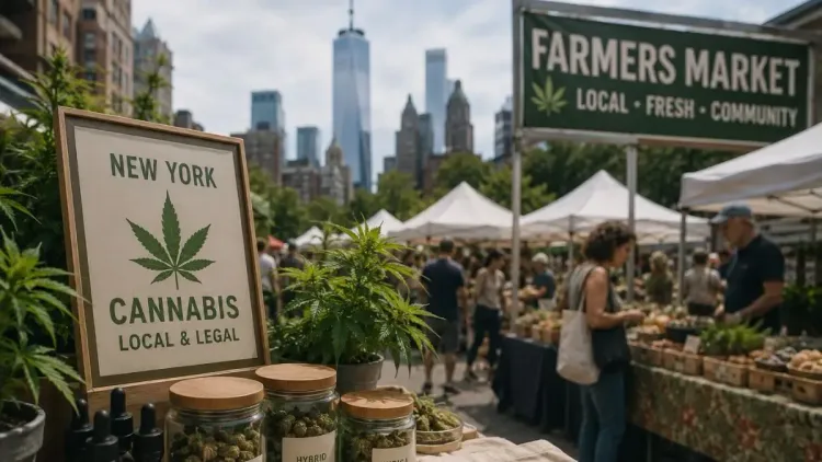 Cannabis em feiras livres: Nova York aprova nova lei