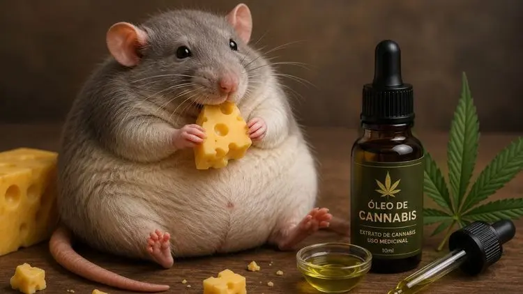Cannabis também provoca “larica” em ratos, revela estudo internacional