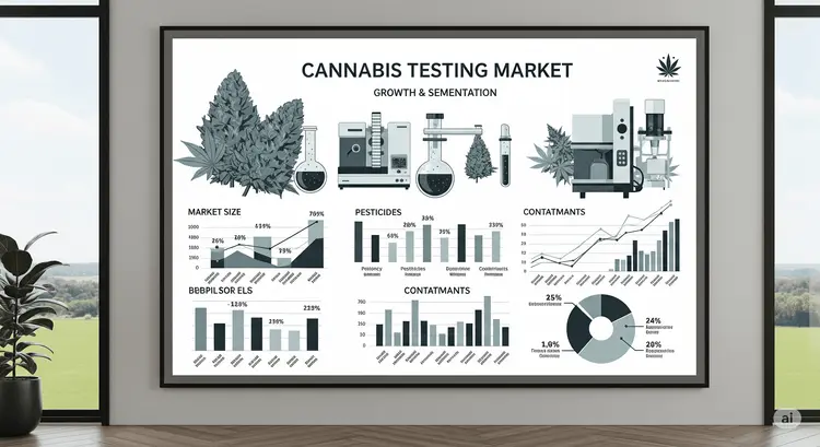 Mercado global de testes de cannabis deve dobrar até 2030, aponta relatório