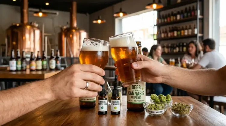 Cervejas com Terpenos de Cannabis: Aroma sem "Barato"