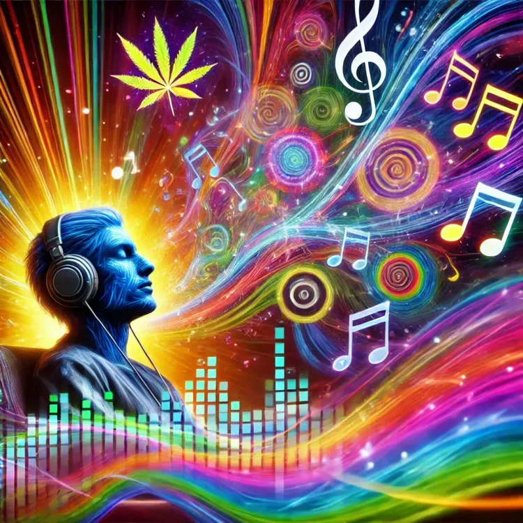 Estudo revela como a cannabis intensifica a percepção musical
