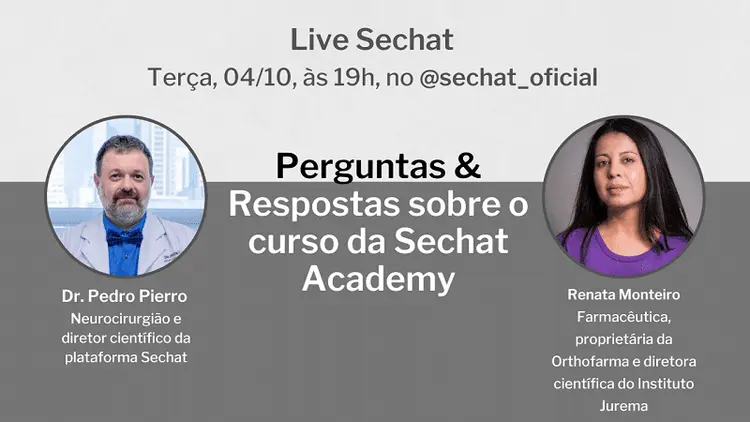 Super Live Perguntas & Respostas com os professores da Sechat Academy
