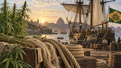 Imagem da noticia: Antes da Independência, cânhamo já era estratégico no Brasil