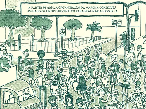Documental en cómic sobre la historia del prohibicionismo en Brasil se lanzará en septiembre