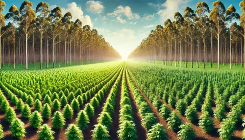 Imagem da noticia: Cáñamo vs. Eucalipto: dos cultivos, muchos impactos y un futuro sostenible