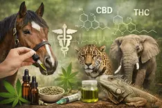 El cannabis medicinal avanza en el cuidado de animales de gran porte y exóticos