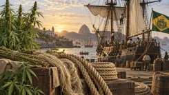 Antes da Independência, cânhamo já era estratégico no Brasil