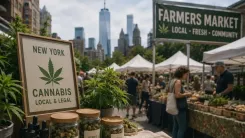 Cannabis at farmers' markets: New York approves new law